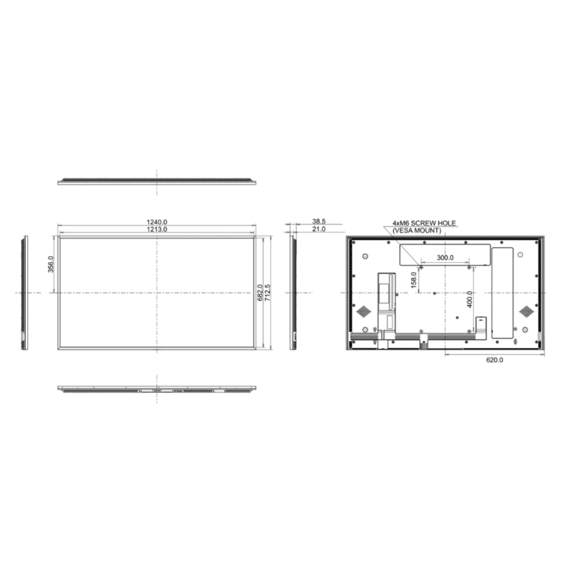 MONITOR DS IIYAMA LH5560UHS-B1AG 55" - obrazek 4
