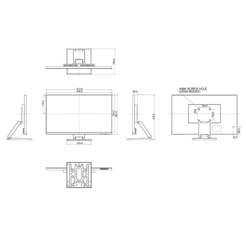 MONITOR DOTYKOWY IIYAMA PROLITE T2754MSC-B1AG 27" - obrazek 3