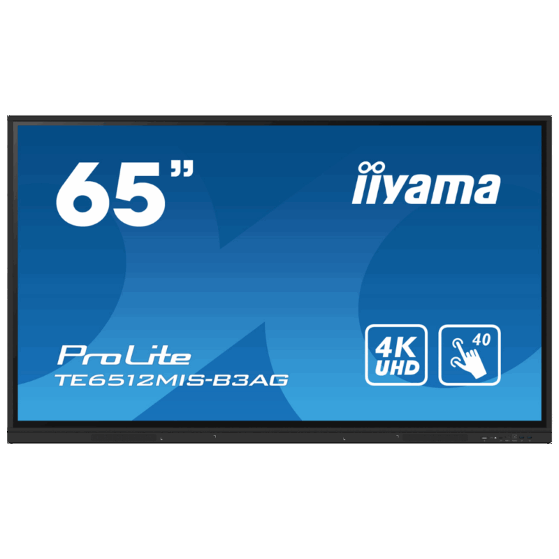 MONITOR INTERAKTYWNY IIYAMA PROLITE TE6512MIS-B3AG 65"