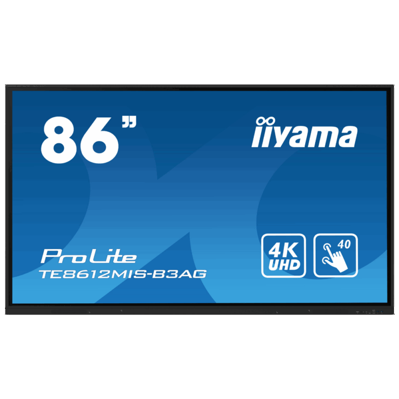 MONITOR INTERAKTYWNY IIYAMA PROLITE TE8612MIS-B3AG 86"