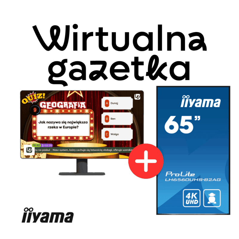 WIRTUALNA GAZETKA SZKOLNA - WERSJA Z MONITOREM DS 65"