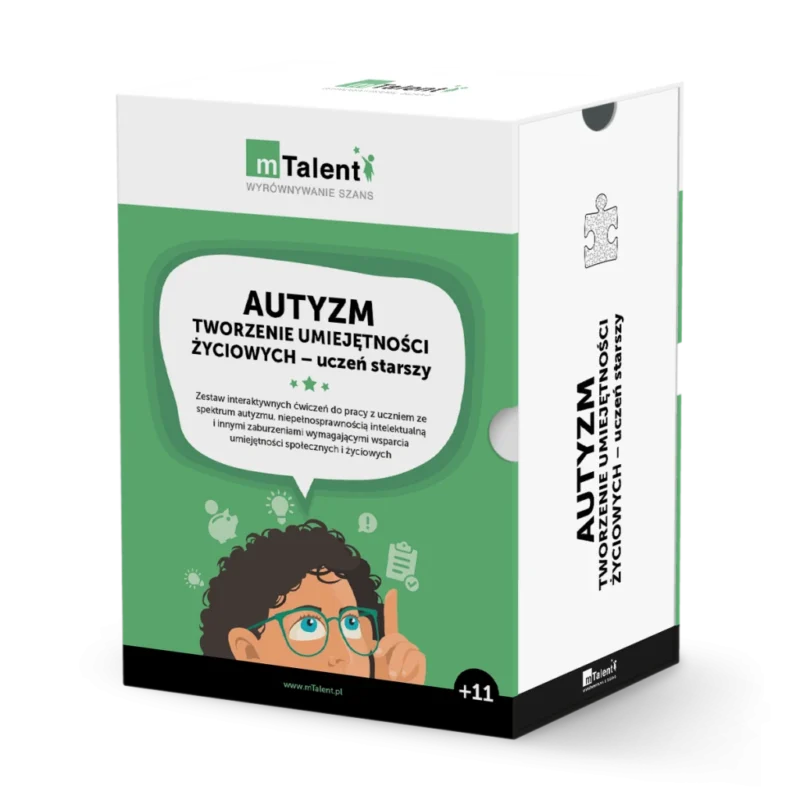 MTALENT - AUTYZM. TWORZENIE UMIEJĘTNOŚCI ŻYCIOWYCH - UCZEŃ STARSZY (TABLET W ZESTAWIE)