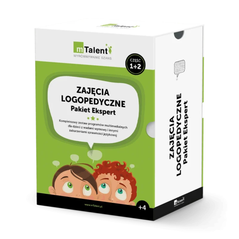 MTALENT - ZAJĘCIA LOGOPEDYCZNE. PAKIET EKSPERT