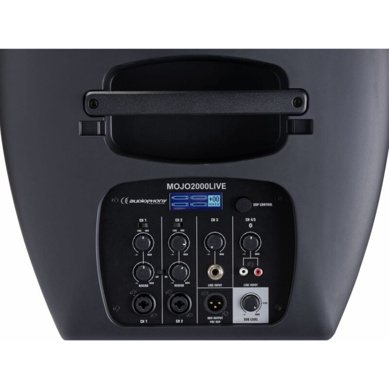 AUDIOPHONY MOJO2000LIVE AKTYWNY SYSTEM NAGŁOŚNIENIOWY 2400W - obrazek 7