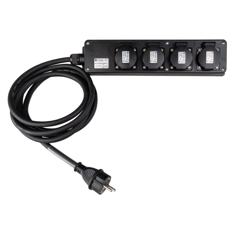 HILEC MULTISOCKET4PRO-G-3M LISTWA ZASILAJĄCA