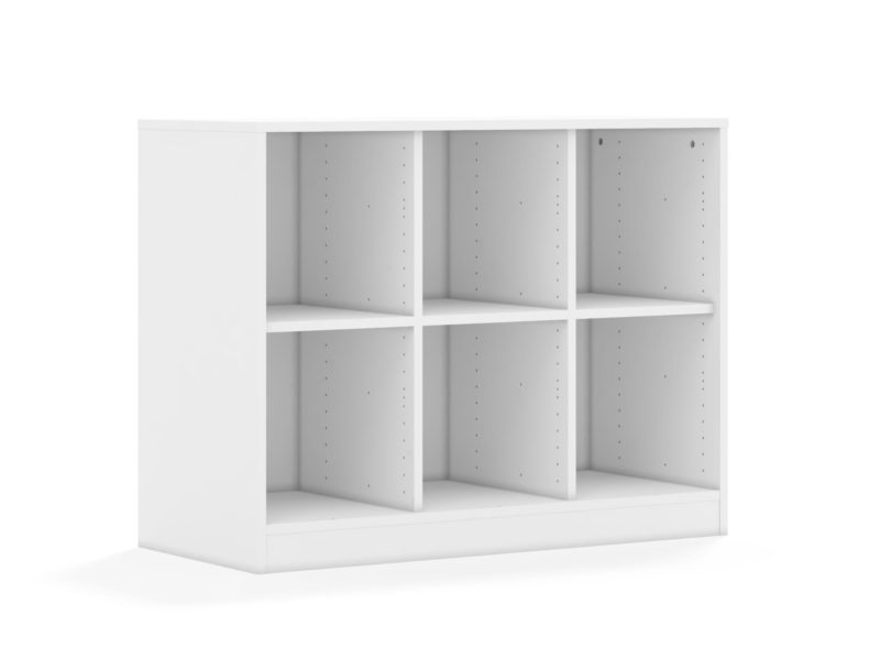 Regał Blox Base 110 2PP 1049x466x813 korpus biały