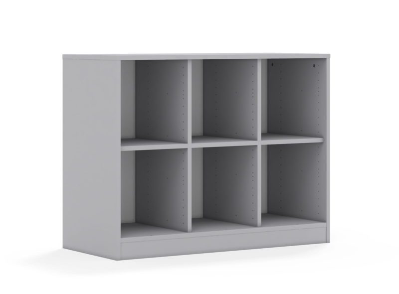 Regał Blox Base 110 2PP 1049x466x813 korpus szary